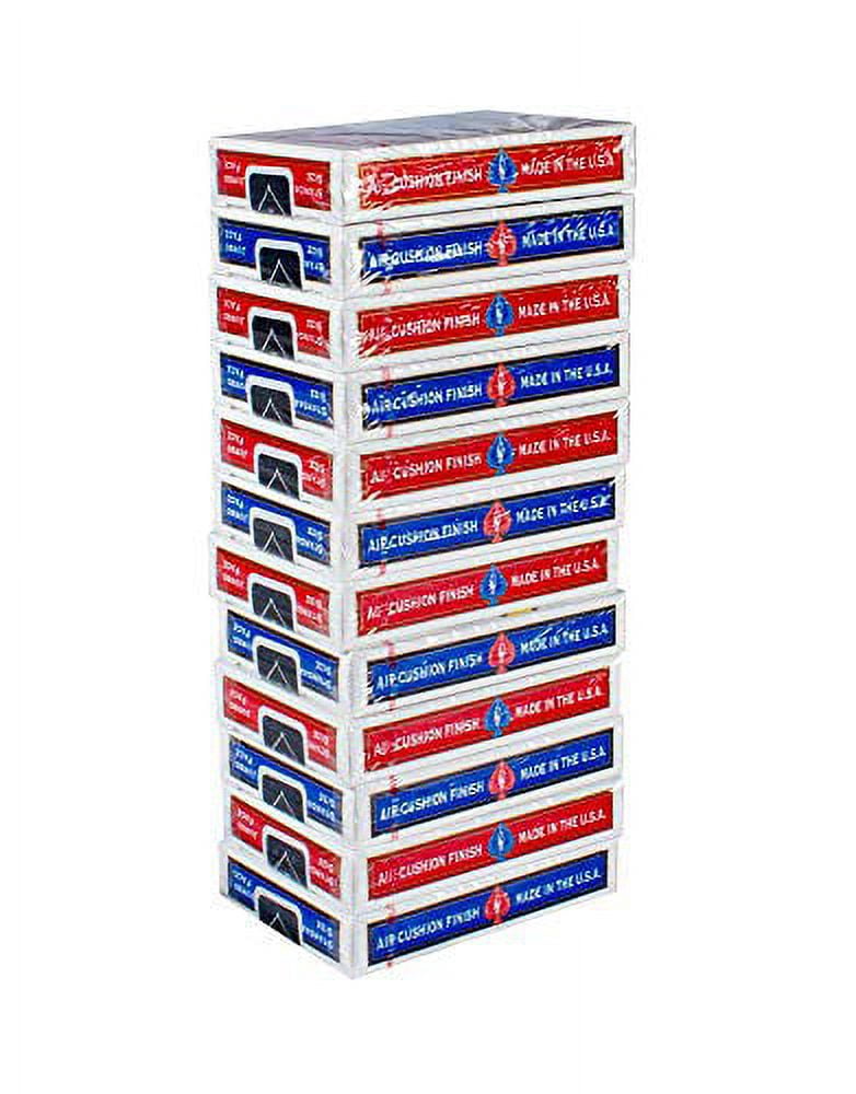 Bicycle Standard Playing Card Decks, Red Blue, 12 Pack