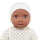 thumbnail image 3 of LullaBaby – Muñeca bebé de 14 pulgadas – Tono de piel cálido y ojos marrones – Cuerpo suave y conjunto extraíble – Gorro color marfil y accesorios para chupete – Juguetes para niños de 2 años en adela, 3 of 5