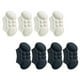 thumbnail image 5 of 4 pares de insertos para talón, protectores de talón, almohadillas, almohadillas invisibles para talón de zapatos, almohadillas para talón de zapatillas, 5 of 6