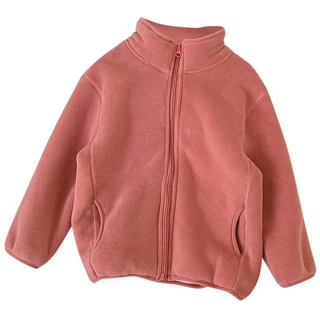 Yuyuzo Vestes en Molleton pour Bébé Garçon à Fermeture Éclair, Manches Longues, Automne Hiver, Manteau pour Tout-Petits Filles