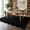Black, variant on GlowSol 8x10 Modern Solid Washable Blue Area Rug with Non-Slip TPR Backing, Soft Short Plush Polyester Carpet for Bedroom, Living Room, Dining Room