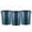 Eco Green, variant on 5-gallon water buckets - set of 3, heavy-duty BPA-free plastic buckets, comfortable handle, easy to clean, ideal for work, home renovation, or household cleaning