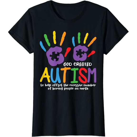 Autism Awareness Month Teacher Paraprofessionals Funny T-Shirt