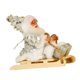 thumbnail image 4 of Figura de trineo de Papá Noel, estatua festiva de muñeco de Papá Noel, Papá Noel esquiando Estilo I, 4 of 9