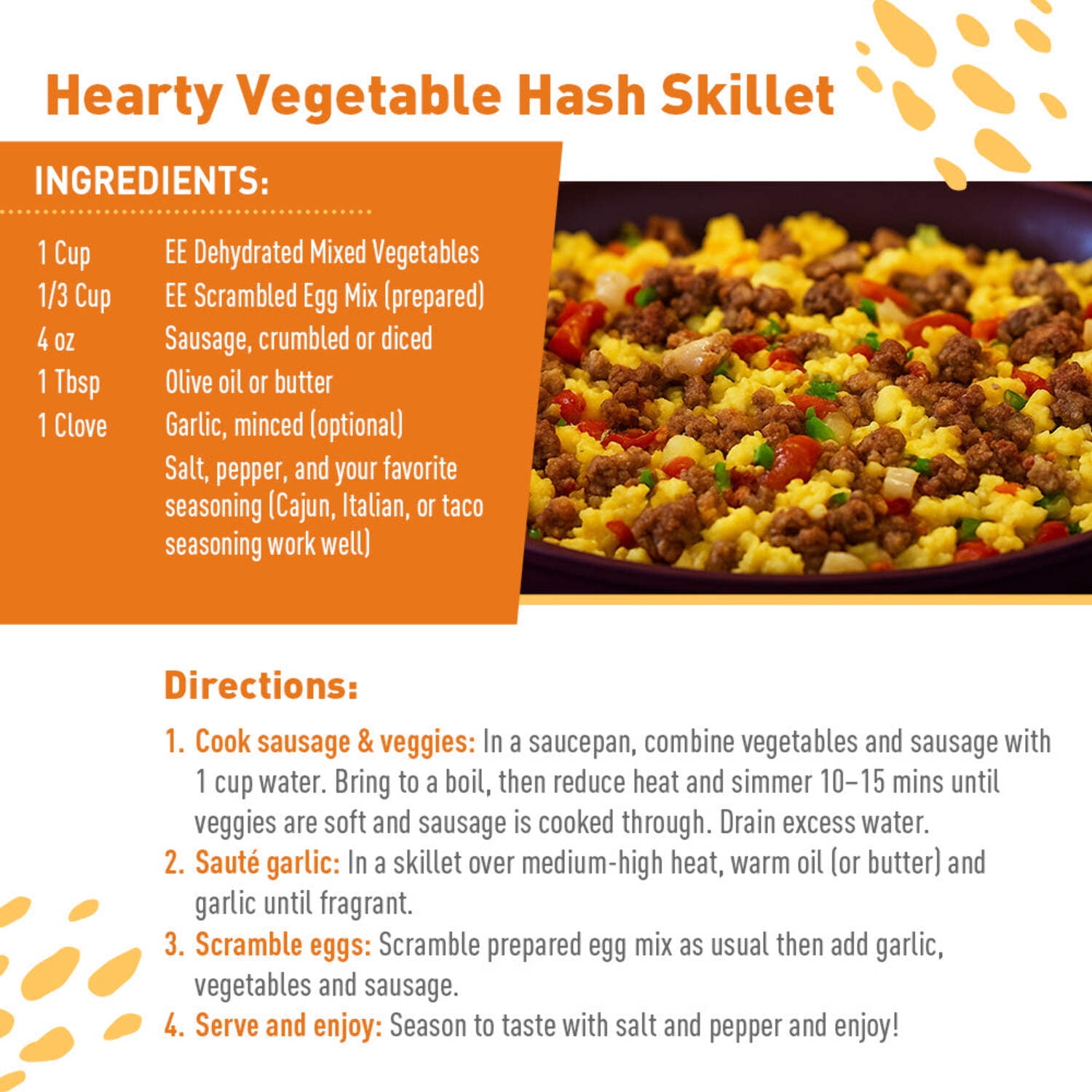 Emergency Essentials, Dehydrated Mixed Vegetables for Stew, Dehydrated Food for Stew, 25-Year Shelf Life, 30-oz. Can