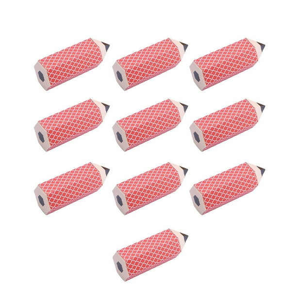 Billuyoard 10 piezas Pencilcase Candy Box Party Favor Cajas de regalo Cookie Pie Chocolate Packaging Caja de almacenamiento Ceremonia de Kits de decoración para fiestas Tipo 1