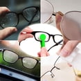 thumbnail image 5 of 10 cepillos de limpieza para gafas de color de pelo mezclado, herramienta de limpieza de gafas de sol, mini cepillo limpiador de microfibra para gafas de sol y limpieza de gafas Rojo Verde Cocina, Decoración y Otros, 5 of 5