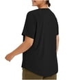 thumbnail image 5 of BLVB Plus Size Workout Tops for Women Short Sleeve Athletic T Shirts Breathable Running Yoga Tee Gym Clothes, 5 of 5