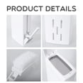 thumbnail image 5 of Narrow Trash Can Toilet Brush with 15pcs Garbage Bag Bathroom Plastic Waste Bin Dustbin Kitchen Garbage Bucket Trash Bin, 5 of 8