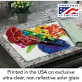 thumbnail image 3 of CounterArt Lovitude Flowers Decorative 3mm Heat Tolerant Tempered Glass Cutting Board 15" x 12" Made in the USA Dishwasher SafeA, 3 of 8