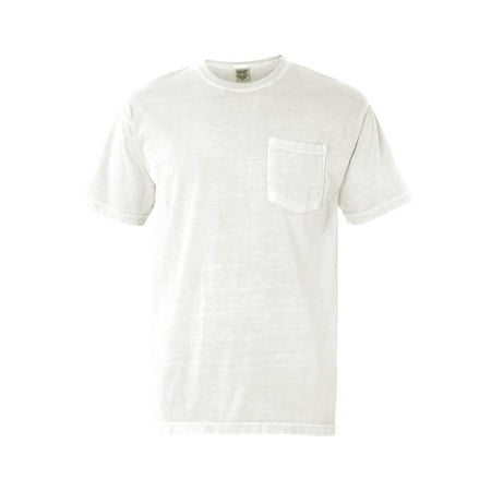 Pocket Work Short Charcoal - 6030 Comfort Colors T-Shirts Garment Dyed Heavyweight Ringspun Short Sleeve Shirt with a Pocket