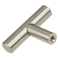 thumbnail image 2 of GlideRite 2 in. Solid Stainless Steel Cabinet T-Knob, 2 of 4
