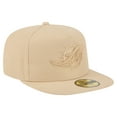 thumbnail image 3 of Men's New Era  Light Beige Miami Dolphins Color Pack A-Frame 59FIFTY Fitted Hat, 3 of 5