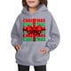 thumbnail image 4 of Sudadera con capucha para niñas y niños, sudadera de manga larga con cuello redondo y estampado de moda, jersey con bolsillo, sudadera de poliéster para niñas, 4 of 8