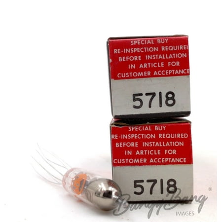 

2 RCA 5718/EC71/CV3930/R244 UHF Oscillator Triode Valve- BangyBang Tubes