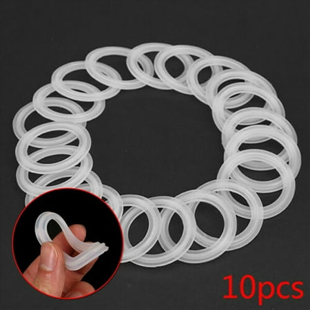 

10pcs ID35MM 1.5 Inch Sanitary Hose Barb Weld Ferrule Tri Clamp Silicone Gasket
