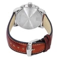 thumbnail image 3 of Zeppelin 100 Jahre Chronograph Leather Strap White Dial Quartz 86761 Men's Watch, 3 of 3