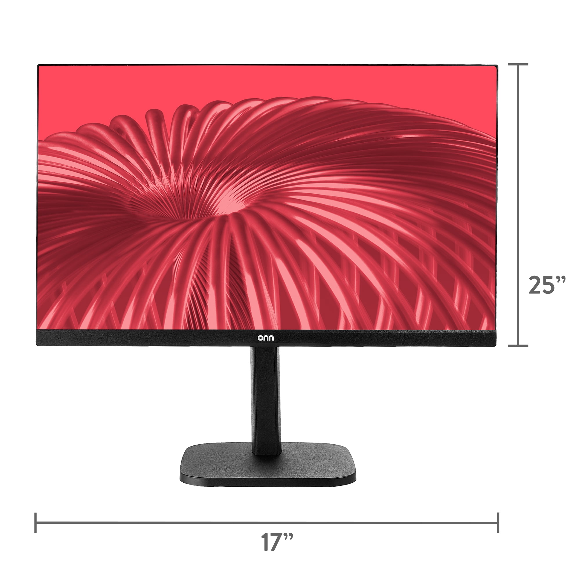 onn 25" FHD (1920 x 1080p) 200Hz 1ms AMD FreeSync Gaming Monitor with Cables, Black
