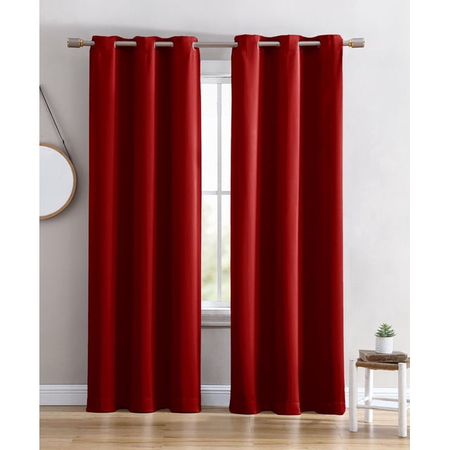 Solid Blackout Grommet Window Panel