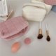 thumbnail image 3 of Small Cosmetic Bag Cute Makeup Bag Aesthetic Make Up Bag Purse Cosmetic Bag for Purse (pink), 3 of 4