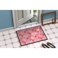 thumbnail image 4 of Carolines Treasures BB7565MAT Aquarelle Coeurs Rouges Tapis Intérieur Ou Extérieur, 18 x 27 Po., 4 of 4