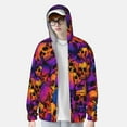 thumbnail image 4 of Easygdp Skull Lightweight Long Sleeve Sun Shirt Sports long-Sleeved Sun Protective Clothing, Quick Drying Breathable - X-Large, 4 of 9