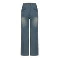 thumbnail image 4 of hotojiny Women's Wide Leg Jeans Vintage High Waisted Casual Boyfriend Denim Pants with Pockets Loose Jeans Without Belt, 4 of 5