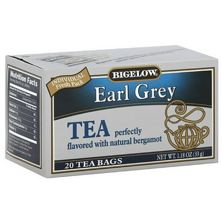Bigelow Earl Grey Tea Bags, 20ct (Pack of 6)