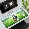 thumbnail image 3 of Happy Easter Hello Spring Siberian Husky Playing Football Desk Mat Full Keyboard Mouse Pad Husky Dog Lover Gifts Large Mousepad - 13003, 3 of 5