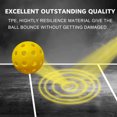 thumbnail image 7 of SIISLL 6-Pack Premium Pickleball Balls – 40-Hole Design for Indoor & Outdoor Play, Tournament-Grade Pickleballs with Carry Bag, High Bounce, True Flight & Perfect Balance, 7 of 7