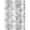 thumbnail image 3 of Mainstays Floral Jacobean Grey Curtain Panel Pair, 3 of 3
