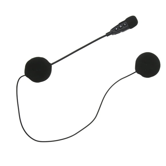 Motorcycle Helmet Headset, Helmet Speakers Long Battery Life Noise Reduction 1A for Helmet Sound System
