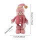 thumbnail image 3 of Christmas Pink Large Standing Handmade Plush Doll with Retractable for Xmas Ornament Gift Festival Decoration Living Room Decor, 3 of 5