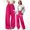 Hot Pink, variant on Piuwrlz Teen Sweatpants Girls Boys Long Loose Pants Drawstring With Pocket Bow-knot Pant Navy Size 170