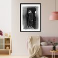 thumbnail image 3 of Historic Framed Print, [Women subway workers, N.Y.C., 1917: guard standing in subway doorway], 17-7/8" x 21-7/8", 3 of 9