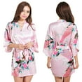 thumbnail image 6 of FJUCHAI Summer Loungewear for Women's Printed Night-Robe Ladies Kimono Style Nightgown Loose Cardigan Robe for Sleepwear S-2XL, 6 of 10