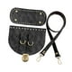 thumbnail image 4 of Kit de tejido de bolsos de cuero sintético para hacer bolsos, bolsos cruzados y carteras. Negro, 4 of 9