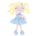 thumbnail image 4 of Gloveleya Baby Dolls Soft Snuggly First Baby Girl Regalos Muñeca Suave para Niñas con Vestido Azul Estampado de Estrellas Serie Galaxy de 12 Pulgadas, 4 of 5