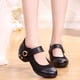 thumbnail image 4 of Nuevos zapatos de baile de malla para mujer, niñas, señoras, salón de baile latino, zapatos de baile modernos para práctica de Salsa, punta cerrada, suela de goma suave, 4 of 5