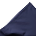 thumbnail image 4 of Dazajoo Ensembles de Sarraus pour Femmes Col Rond Manches Courtes Hauts Assortis Pantalons Jogger à Cordon avec Poches Tenue de Travail 2 Pcs, Navy, m, 4 of 9