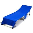 thumbnail image 1 of Owl‘s-Yard Solid Beach Chair Cover with Side Pockets  Quick-dry Multifunctional Lounger Accessory CQh, 1 of 6