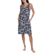 DKNY womens Sleep Chemise, l, Blue