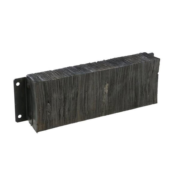 Vestil Manufacturing 1236-6 12 x 36 x 6 in. Rubber Horizontal Laminated Dock Bumper