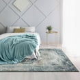 thumbnail image 4 of Luxe Weavers Mosaic Tile Blue 9x12 Area Rug with Distressed Effect Moroccan Bedroom Carpet, 4 of 10