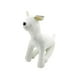 thumbnail image 5 of Maniquí de cuero PU para perros colgador de exhibición ropa suave grande Juguetes Talla S Blanco jinwen, 5 of 8