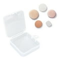 thumbnail image 1 of Estuche para borlas de maquillaje BuyWeek 5 piezas plástico transparente, 1 of 14