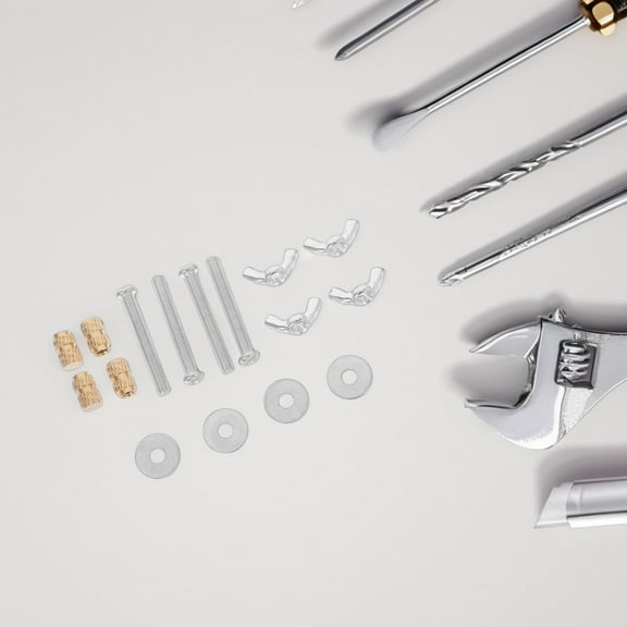 OUNONA 1 Set Undermount Sink Hardware for Kitchen Basin Installation with Brackets