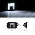 thumbnail image 5 of 1x White 18LED Rear License Plate Light Reverse Lamp, 5 of 5