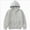 S27-Light Gray, variant on 7-8 Years Child Big Girls Zip Up Hoodie Kids Full Zipper Hooded Fashion Sweatshirt Outwear Coat School Sports Jacket Black Hoodie