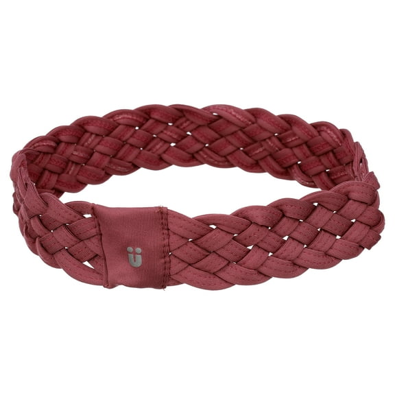 Scunci Braided Headwrap Headband, Mauve